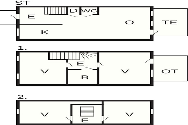 Foto van 6 persoons vakantie huis in Austrheim - Vakantiehuis in Austrheim - FloorPlan