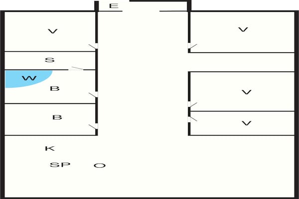 Foto van 8 persoons vakantie huis in Løkken - Vakantiehuis in Løkken - FloorPlan
