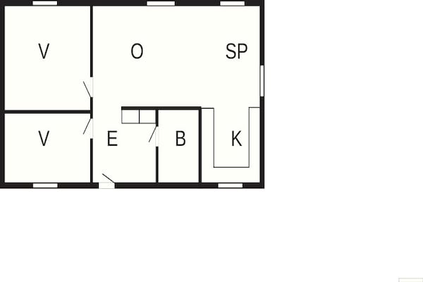Foto van 6 persoons vakantie huis in ÅSARP-By Traum - Vakantiehuis in ÅSARP - FloorPlan