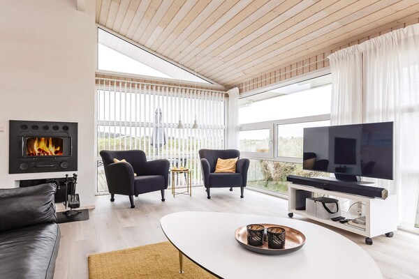 Foto van Luxe vakantiehuis met uitzicht op zee - Vakantiehuis in Hjørring - Indoor
