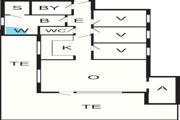 Foto van Sfeervol strandhuis -- By Traum Ferienwohnungen - Vakantiehuis in Nexø - FloorPlan