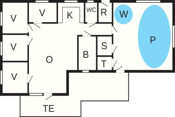 Foto van 8 persoons vakantie huis in Harboøre-By Traum - Vakantiehuis in Harboøre - FloorPlan
