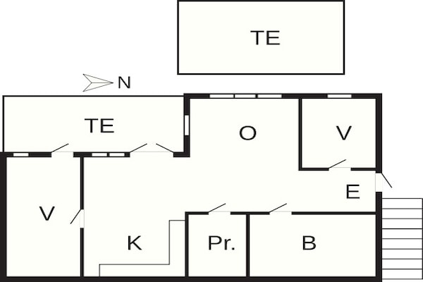 Foto van 4 persoons vakantie huis in Bovallstrand-By Traum - Vakantiehuis in Bovallstrand - FloorPlan