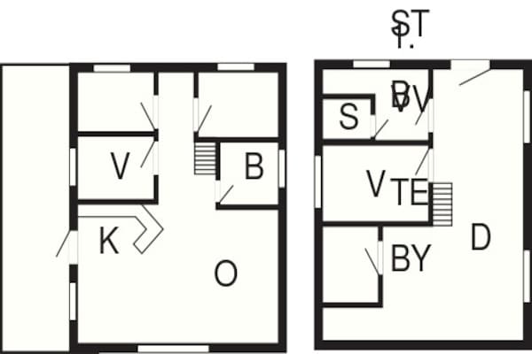 Foto van 9 persoons vakantie huis in Utsira-By Traum - Vakantiehuis in Utsira - FloorPlan