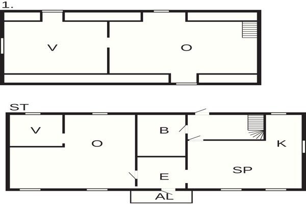 Foto van 6 persoons vakantie huis in ÖRKELJUNGA - Vakantiehuis in ÖRKELJUNGA - FloorPlan