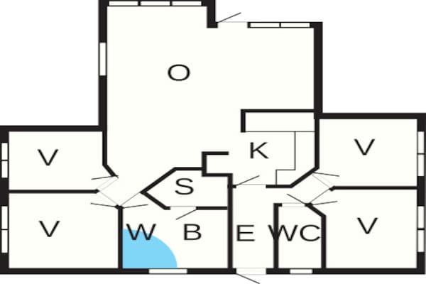Foto van 8 persoons vakantie huis in Juelsminde-By Traum - Vakantiehuis in Juelsminde - FloorPlan