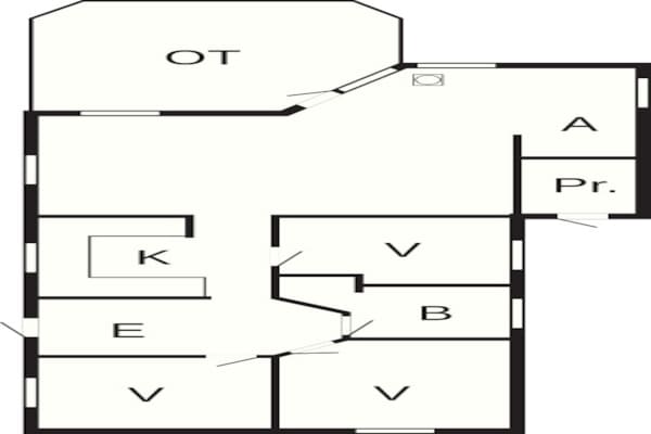 Foto van 8 persoons vakantie huis in Rødby-By Traum - Vakantiehuis in Rødby - FloorPlan