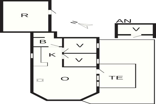 Foto van 6 persoons vakantie huis in Aabenraa-By Traum - Vakantiehuis in Aabenraa - FloorPlan