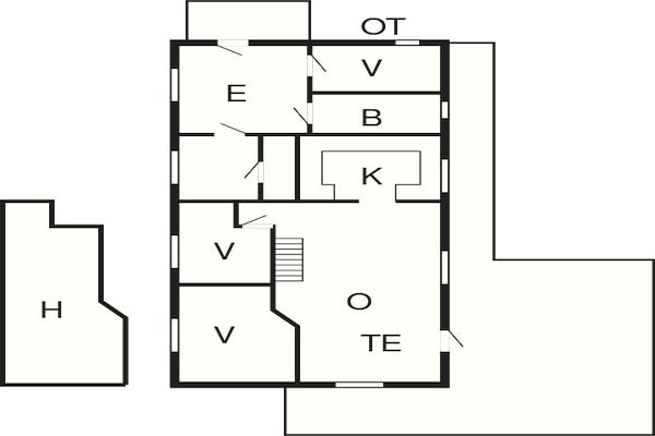 Foto van 8 persoons vakantie huis in isfjorden-By Traum - Vakantiehuis in isfjorden - FloorPlan