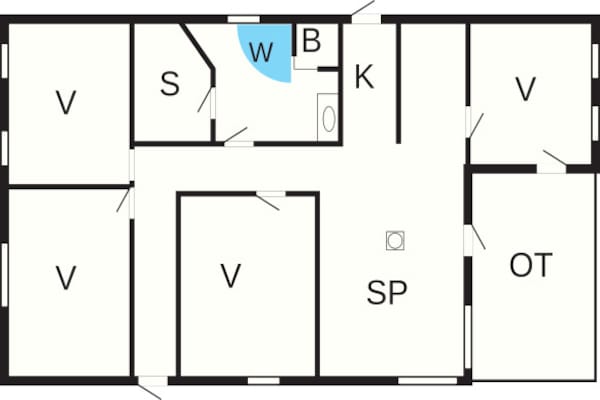 Foto van 8 persoons vakantie huis in Ålbæk-By Traum - Vakantiehuis in Ålbæk - FloorPlan