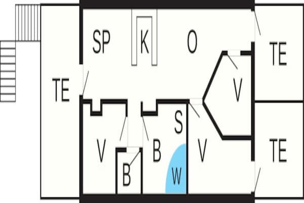 Foto van 8 persoons vakantie huis in Ringkøbing-By Traum - Vakantiehuis in Ringkøbing - FloorPlan