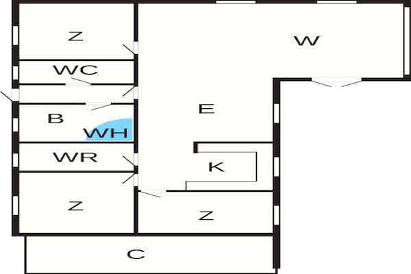 Foto van 8 persoons vakantie huis in Skals-By Traum - Vakantiehuis in Skals - FloorPlan
