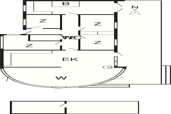 Foto van Verblijf aan zee in Tranekaer - Vakantiehuis in Tranekær - FloorPlan