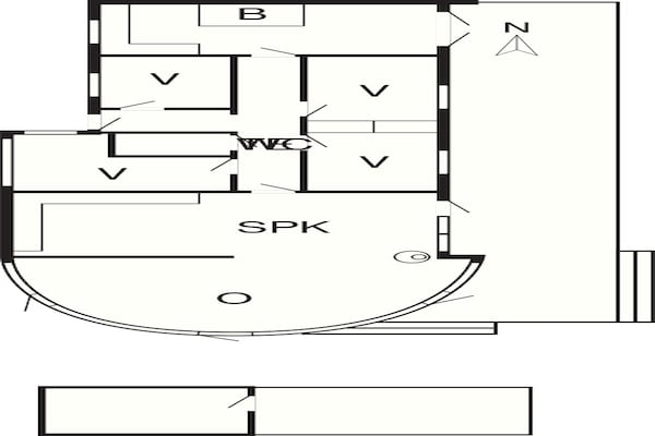 Foto van Verblijf aan zee in Tranekaer - Vakantiehuis in Tranekær - FloorPlan