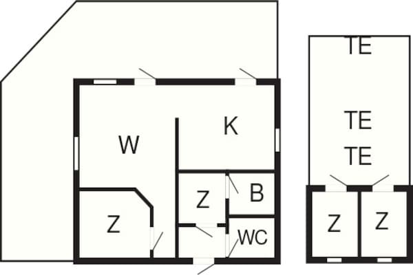 Foto van 8 persoons vakantie huis in GRÄNNA-By Traum - Vakantiehuis in GRÄNNA - FloorPlan