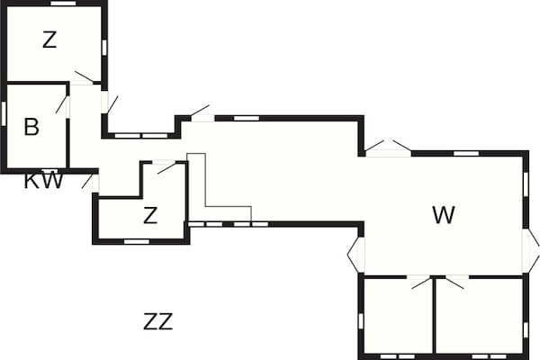Foto van 8 persoons vakantie huis in Vig-By Traum - Vakantiehuis in Vig - FloorPlan