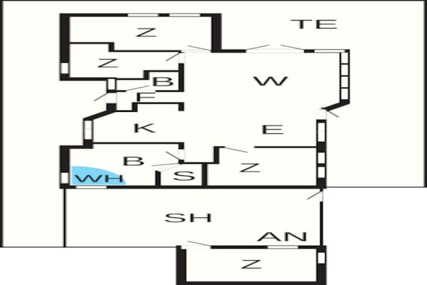 Foto van Luxe strandhuis in Blokhus - Vakantiehuis in Blokhus - FloorPlan