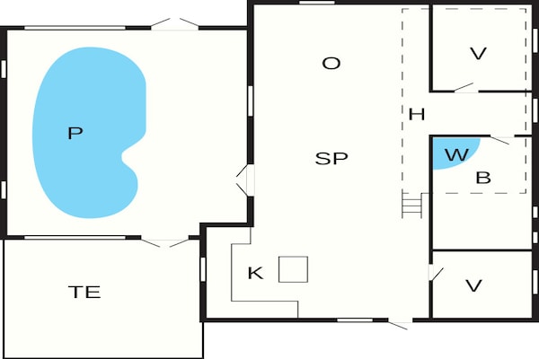 Foto van 8 persoons vakantie huis in Ebeltoft-By Traum - Vakantiehuis in Ebeltoft - FloorPlan