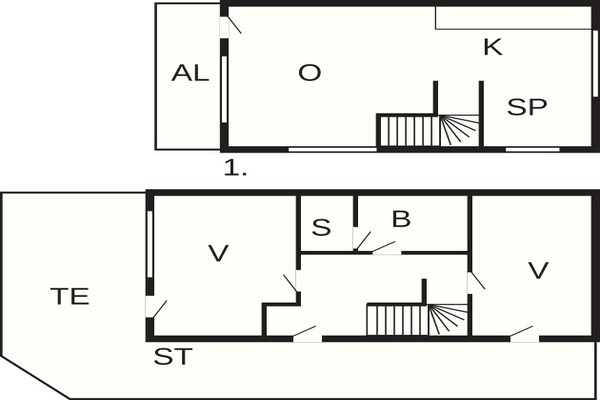 Foto van Luxe vakantiehuis met sauna - Vakantiehuis in Wendtorf - FloorPlan
