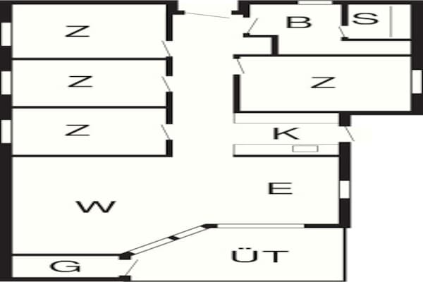 Foto van 8 persoons vakantie huis in Væggerløse-By Traum - Vakantiehuis in Væggerløse - FloorPlan
