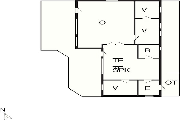 Foto van 8 persoons vakantie huis in Løgstør-By Traum - Vakantiehuis in Løgstør - FloorPlan