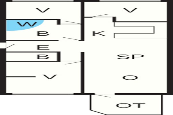 Foto van 8 persoons vakantie huis in Ringkøbing-By Traum - Vakantiehuis in Ringkøbing - FloorPlan
