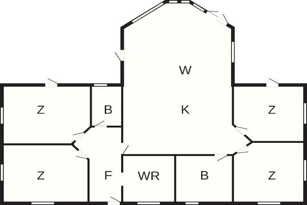 Foto van 8 persoons vakantie huis in Løgstør-By Traum - Vakantiehuis in Løgstør - FloorPlan