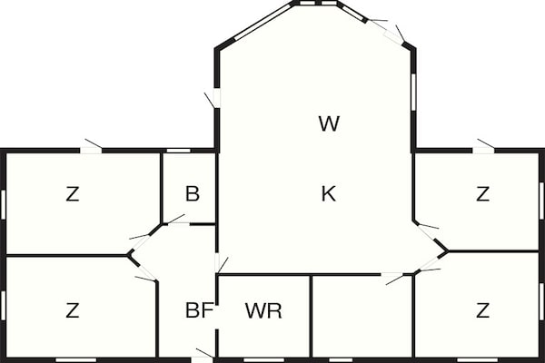 Foto van 8 persoons vakantie huis in Løgstør-By Traum - Vakantiehuis in Løgstør - FloorPlan