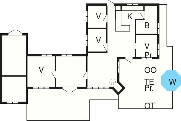Foto van 8 persoons vakantie huis in Gilleleje-By Traum - Vakantiehuis in Gilleleje - FloorPlan