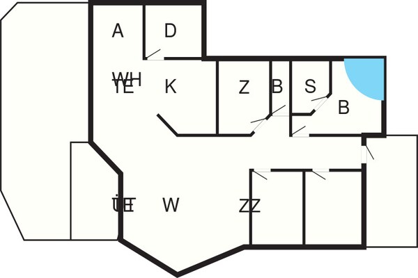 Foto van Rustige retraite aan zee -- By Traum Ferienwohnungen - FloorPlan