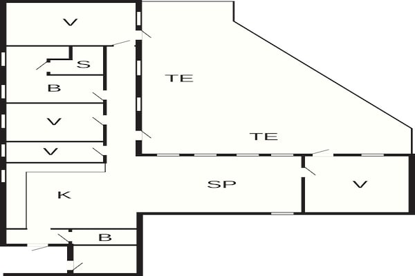 Foto van 8 persoons vakantie huis in Hals-By Traum - Vakantiehuis in Hals - FloorPlan