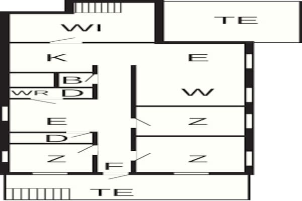 Foto van 7 persoons vakantie huis in Vittsjö-By Traum - Vakantiehuis in Vittsjö - FloorPlan