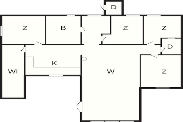 Foto van 8 persoons vakantie huis in lyngdal-By Traum - Vakantiehuis in Lyngdal - FloorPlan