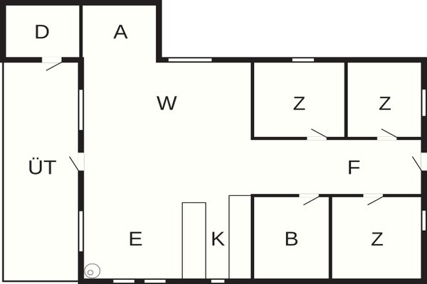 Foto van 8 persoons vakantie huis in Højslev-By Traum - Vakantiehuis in Højslev - FloorPlan