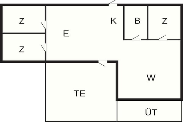 Foto van 8 persoons vakantie huis in Rønde-By Traum - Vakantiehuis in Rønde - FloorPlan