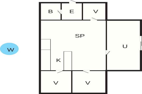 Foto van 8 persoons vakantie huis in Skagen-By Traum - Vakantiehuis in Skagen - FloorPlan