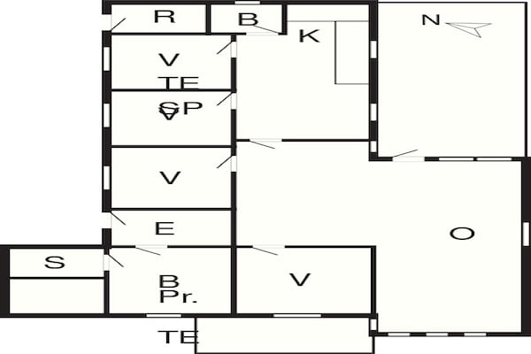 Foto van 8 persoons vakantie huis in Frøstrup-By Traum - Vakantiehuis in Frøstrup - FloorPlan
