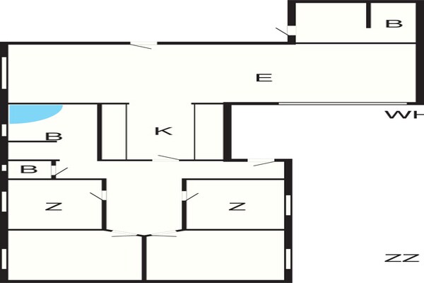 Foto van 8 persoons vakantie huis in Væggerløse-By Traum - Vakantiehuis in Væggerløse - FloorPlan