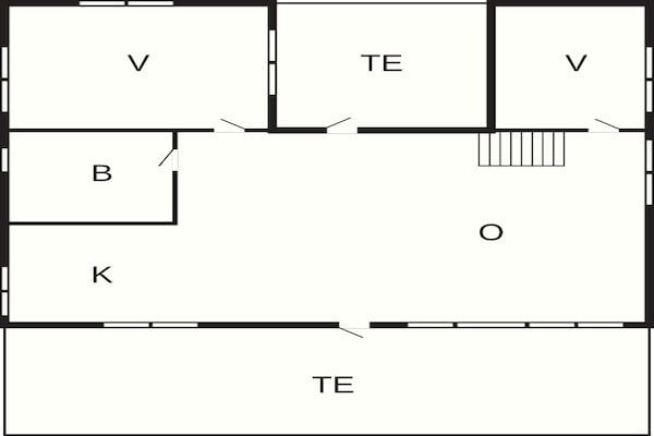 Foto van 6 persoons vakantie huis in Hovborg-By Traum - Vakantiehuis in Hovborg - FloorPlan