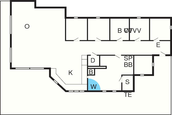Foto van 8 persoons vakantie huis in Nexø-By Traum - Vakantiehuis in Nexø - FloorPlan
