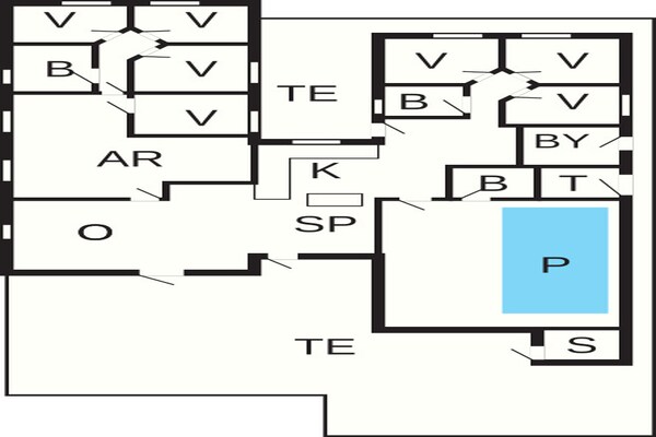 Foto van Luxe retraite met zwembad -- By Traum Ferienwohnungen - FloorPlan