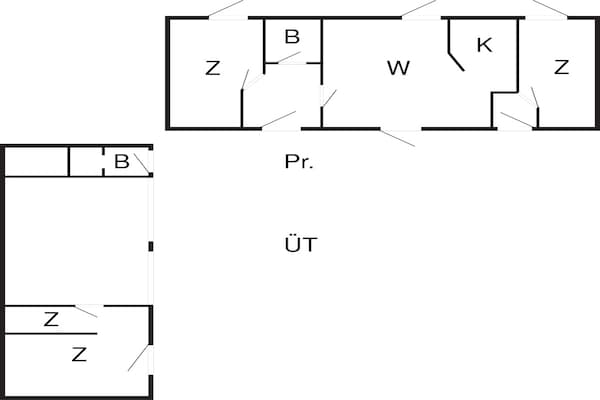 Foto van 8 persoons vakantie huis in Thyholm-By Traum - Vakantiehuis in Thyholm - FloorPlan