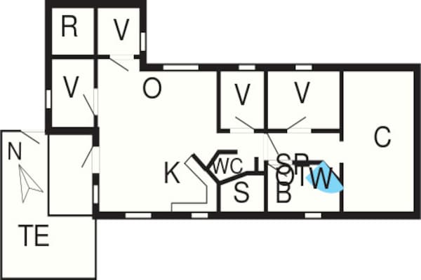 Foto van Luxe retraite met spa -- By Traum Ferienwohnungen - Vakantiehuis in Ringkøbing - FloorPlan