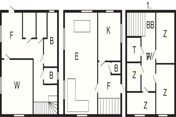 Foto van 8 persoons vakantie huis in Flatraket-By Traum - Vakantiehuis in Flatraket - FloorPlan