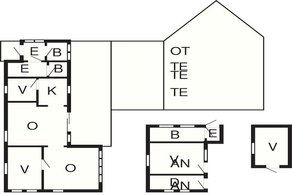 Foto van 8 persoons vakantie huis in Sundlandet - Vakantiehuis in Sundlandet - FloorPlan