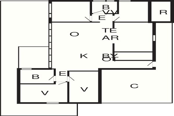 Foto van 8 persoons vakantie huis in Ølsted-By Traum - Vakantiehuis in Ølsted - FloorPlan