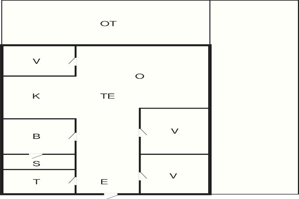Foto van 8 persoons vakantie huis in Pandrup-By Traum - Vakantiehuis in Pandrup - FloorPlan
