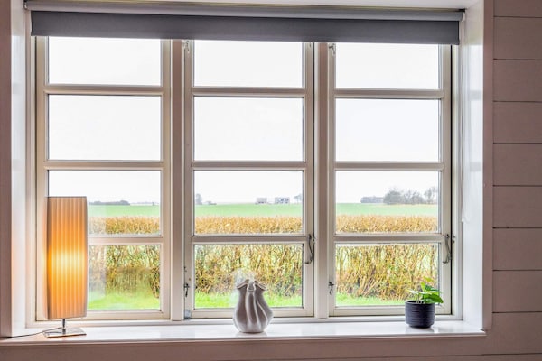 Foto van Luxe lodge met Limfjord uitzicht -- By Traum Ferienwohnungen - Indoor