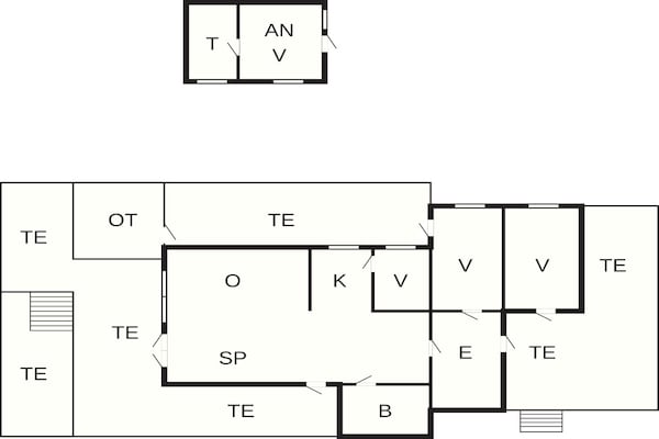 Foto van 8 Personen vakantie huis in frosta - Vakantiehuis in frosta - FloorPlan