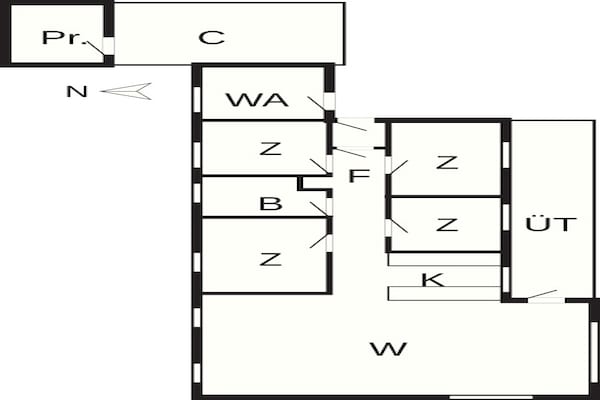 Foto van 8 persoons vakantie huis in Struer-By Traum - Vakantiehuis in Struer - FloorPlan